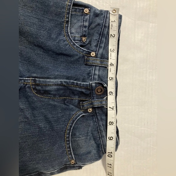 Talbots Kids size 4 boys red flannel lined adjustable waist denim jeans - Picture 4 of 6